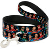 Buckle-Down DC Justice League Elite Forces Superheroes Dog Leash