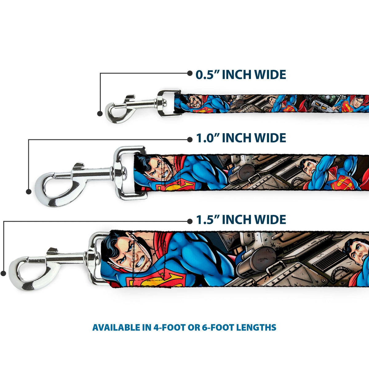 Dog Leash - Superman Metropolis Face-Off 