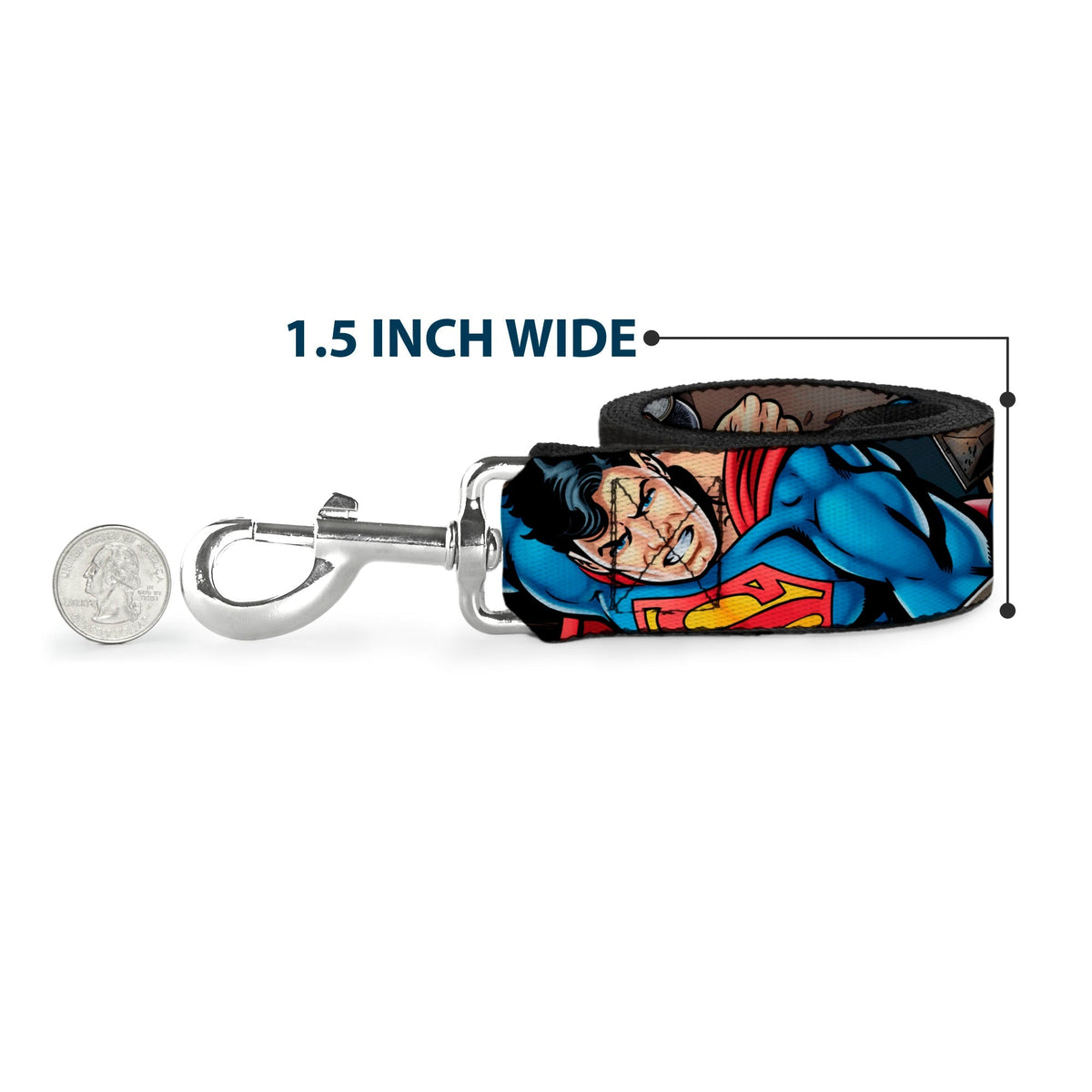 Dog Leash - Superman Metropolis Face-Off 