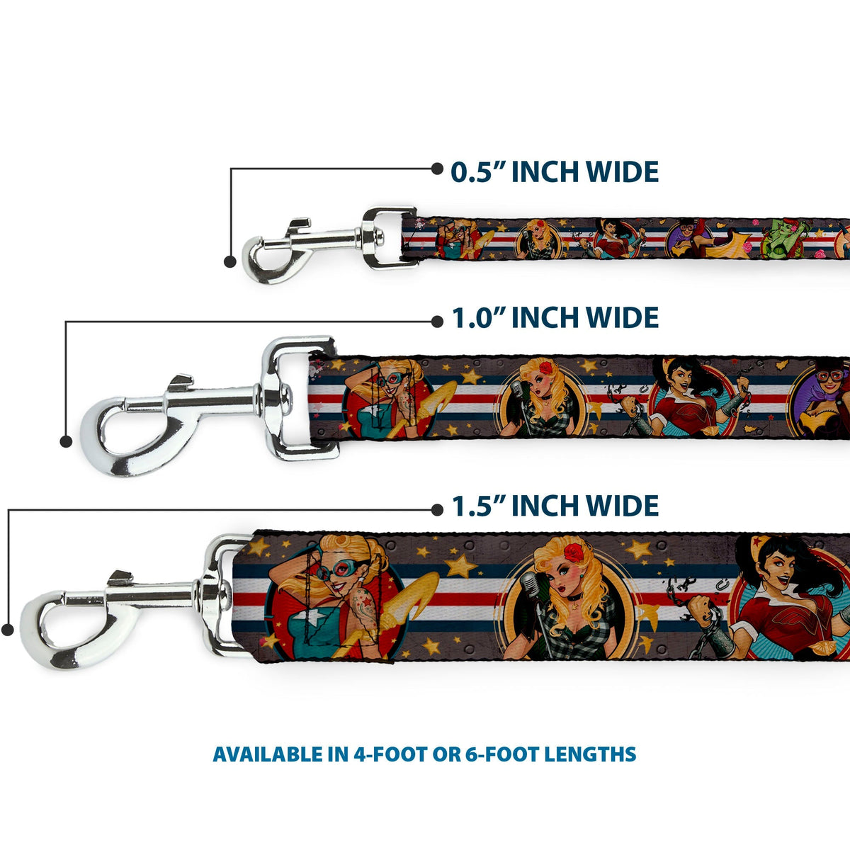 Dog Leash - DC Bombshell Pin-Up Girls 