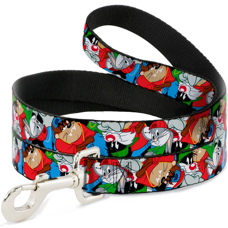 Dog Leash - Looney Tunes 3-B-Boy Stance Character Poses Stacked 