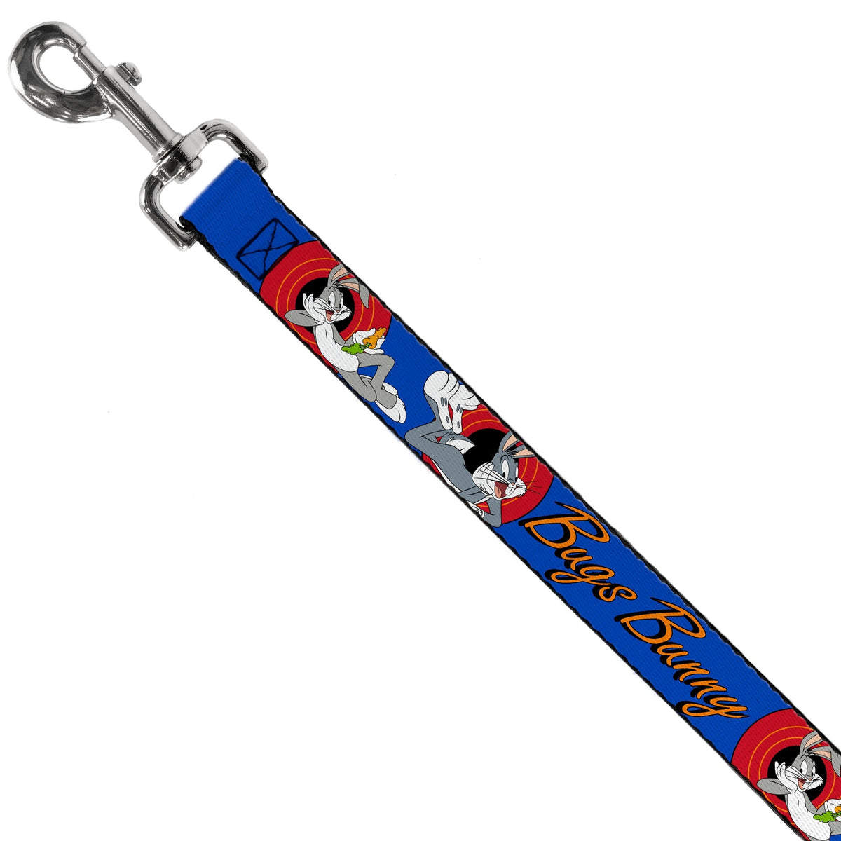 Dog Leash - BUGS BUNNY w/Bugs Poses Blue 