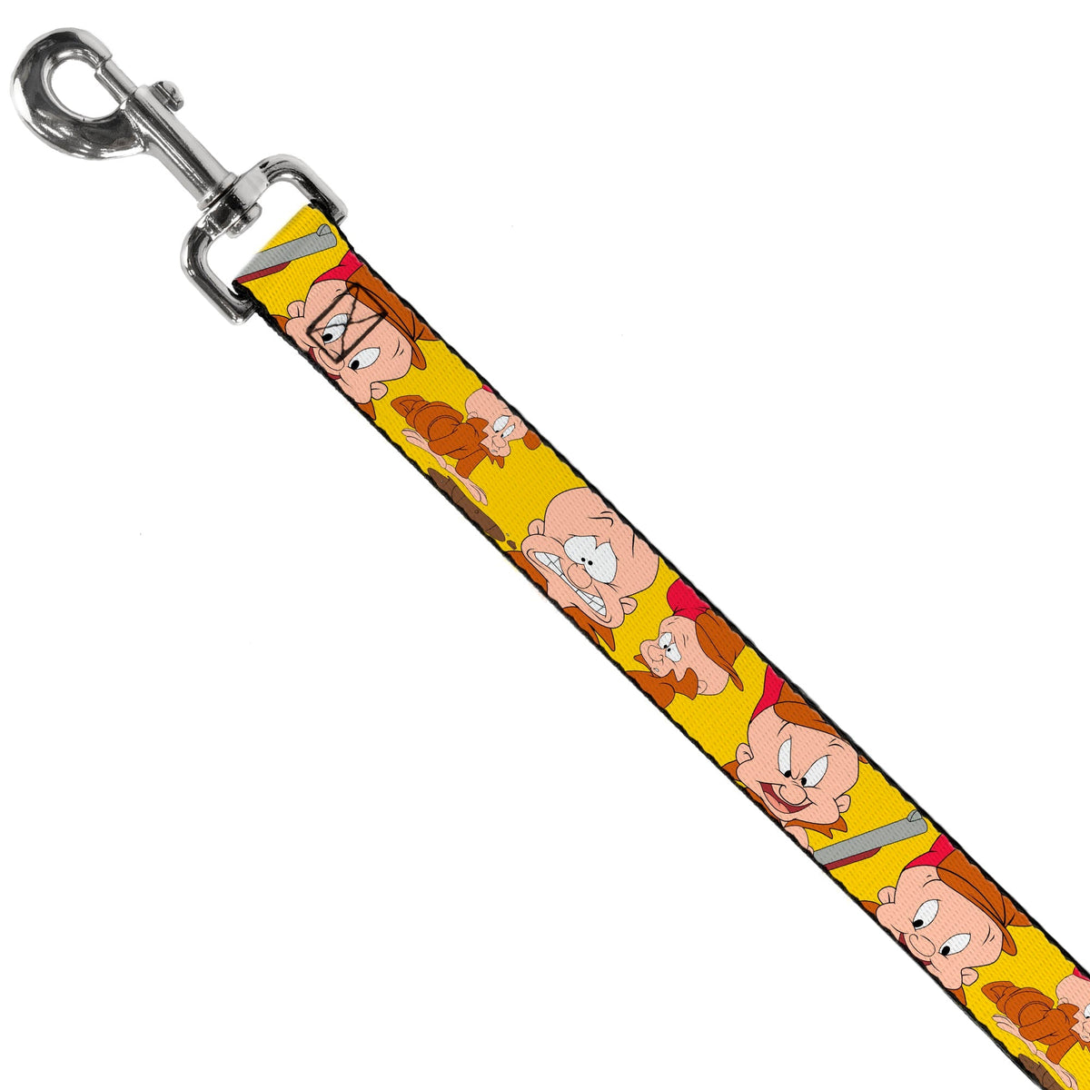 Dog Leash - Elmer Fudd Expressions Yellow 