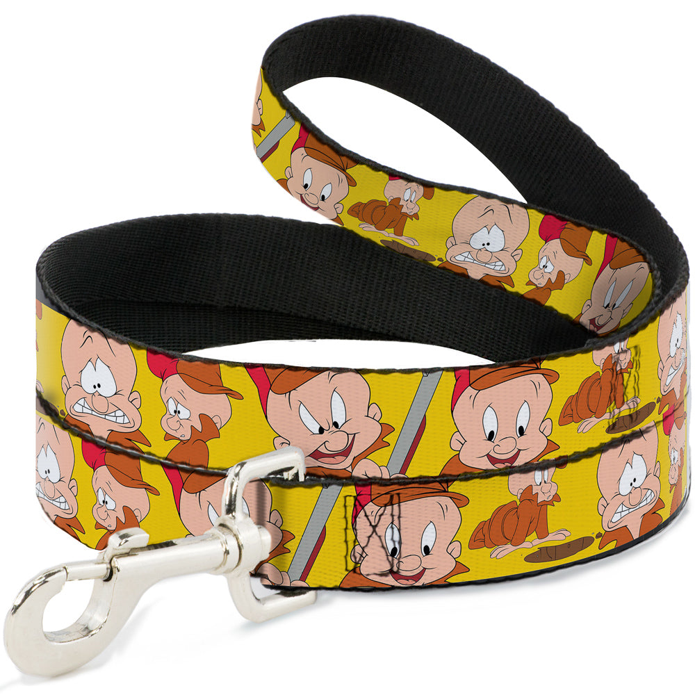 Dog Leash - Elmer Fudd Expressions Yellow 