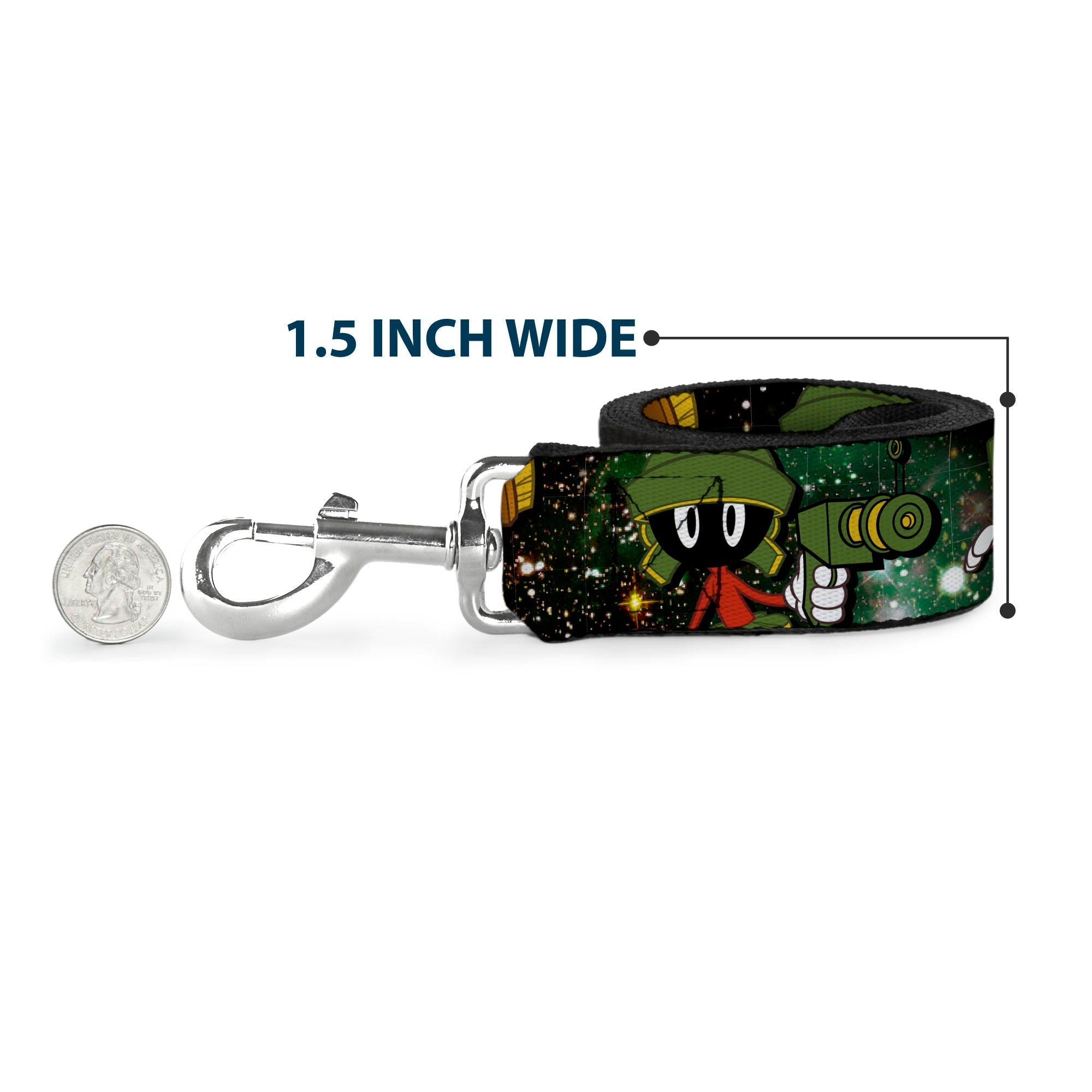 Dog Leash - Marvin the Martian 4-Poses Galaxy 
