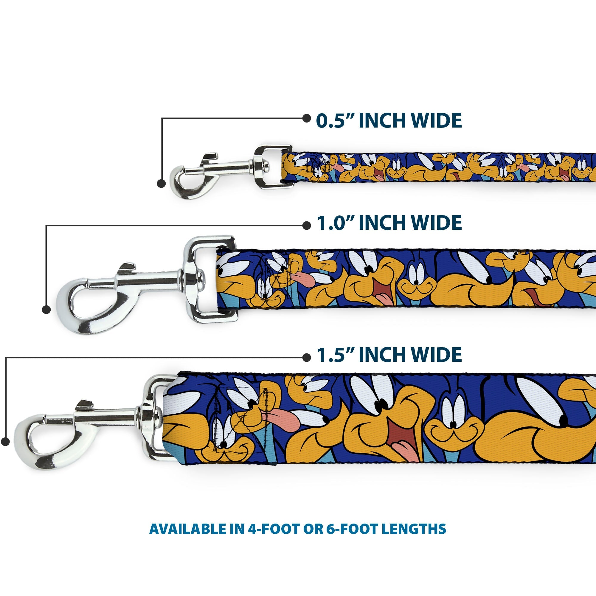 Dog Leash - Road Runner Expressions Stacked - HT Animal Supply