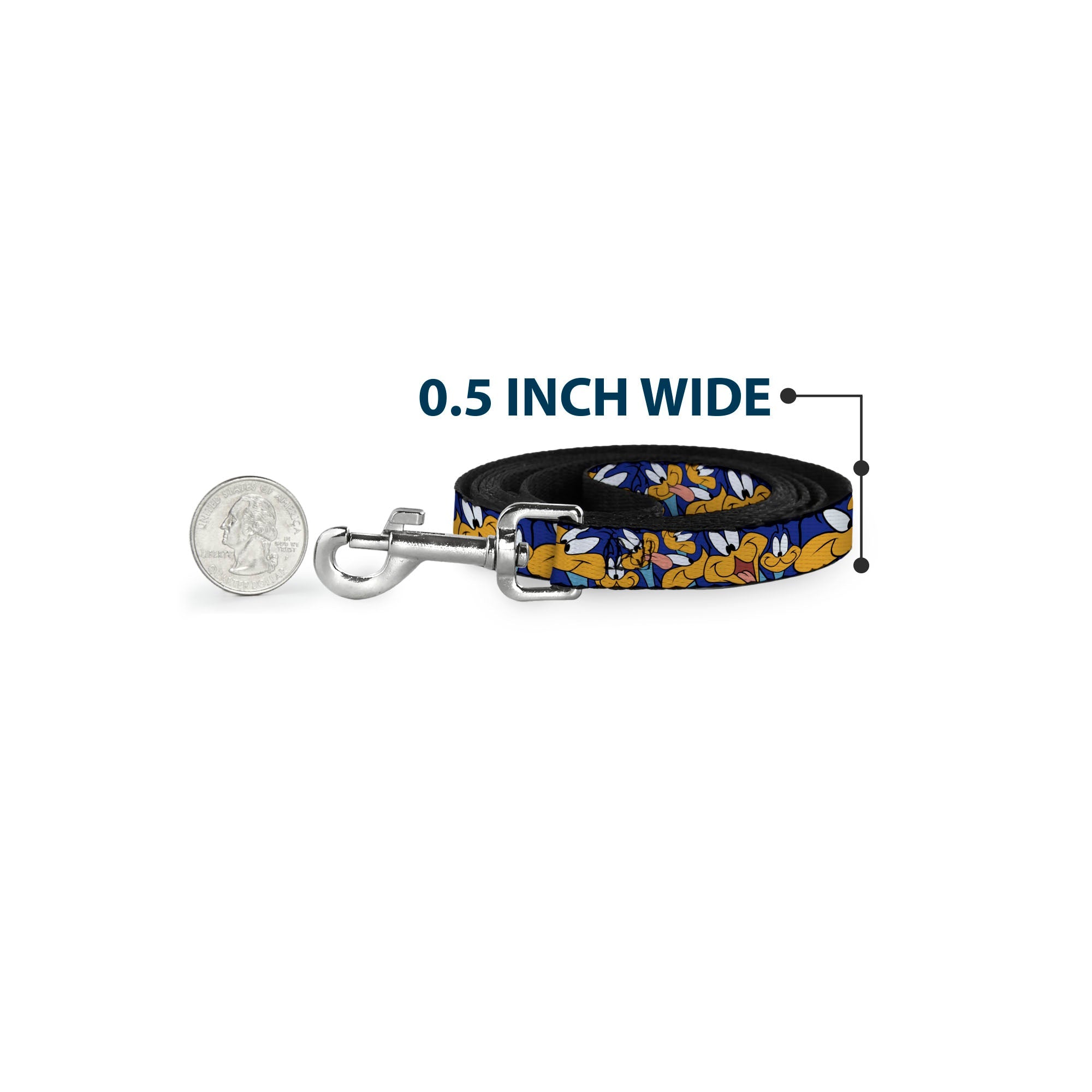 Dog Leash - Road Runner Expressions Stacked - HT Animal Supply