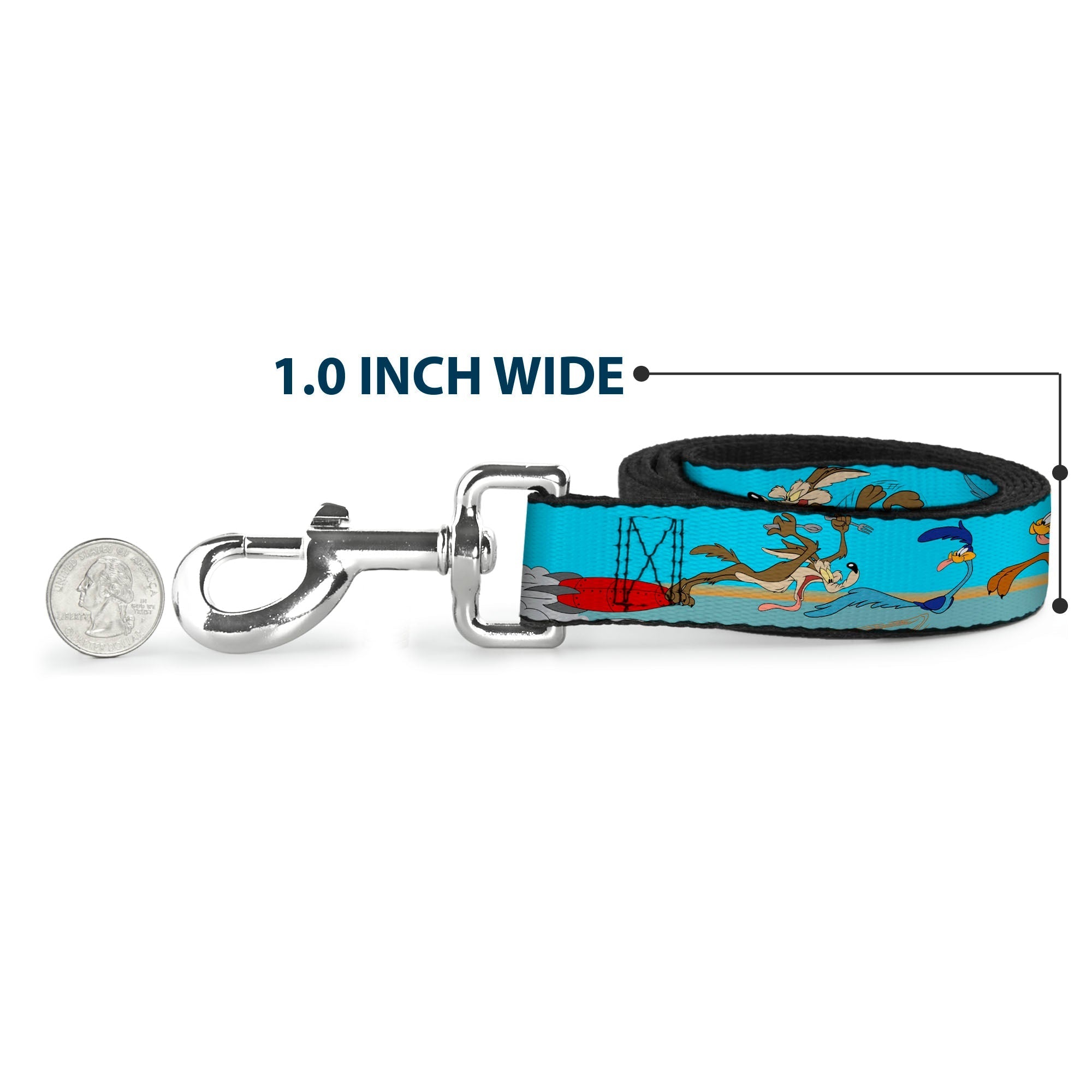 Dog Leash - Road Runner/Wile E. Coyote Scene2 Desert