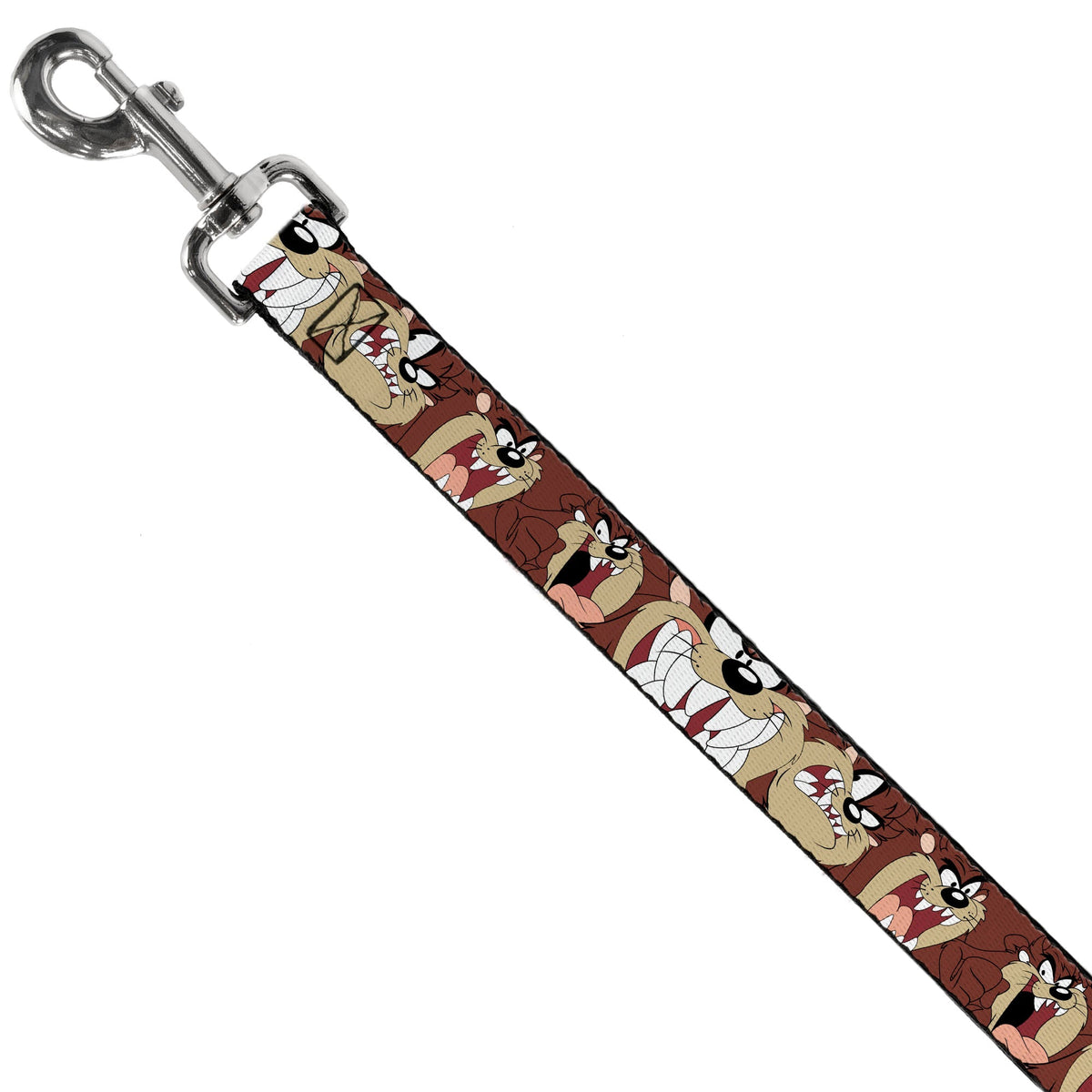 Dog Leash - Tasmanian Devil Expressions Brown 