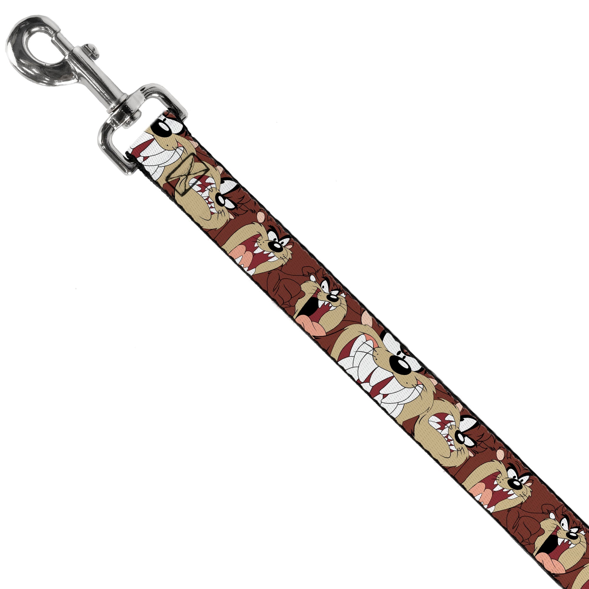 Dog Leash - Tasmanian Devil Expressions Brown 