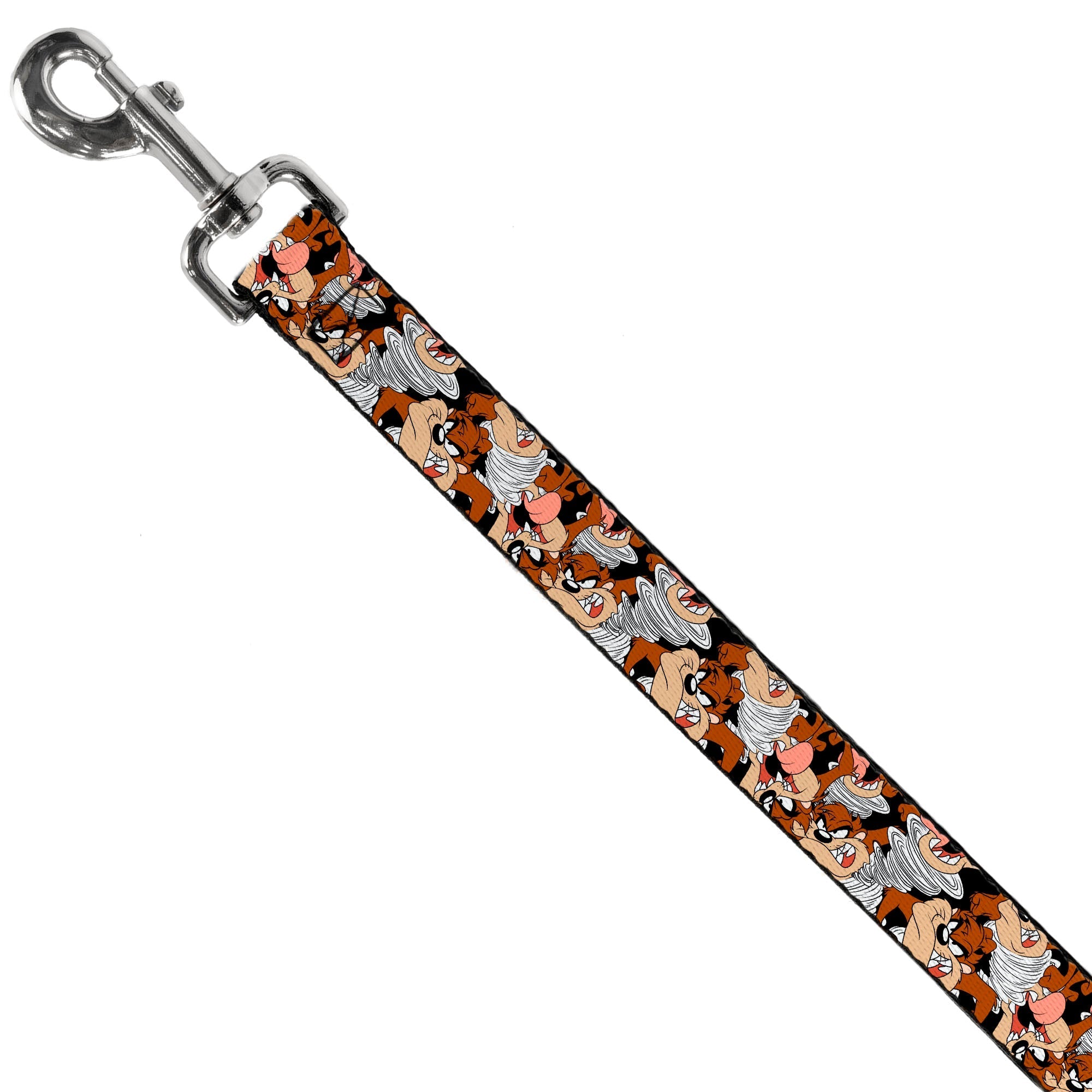 Dog Leash - Tasmanian Devil Vortex Poses Stacked Black