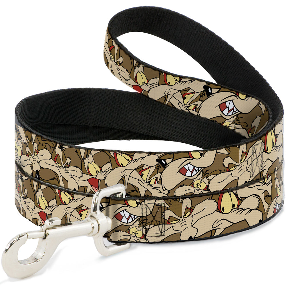 Dog Leash - Wile E. Coyote Expressions Stacked 