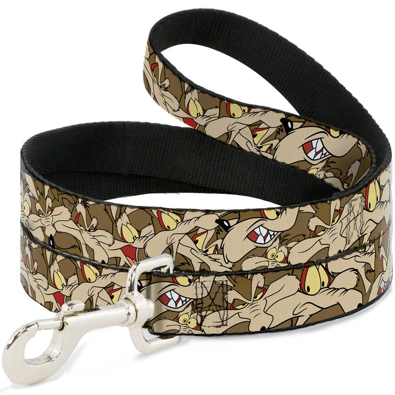 Dog Leash - Wile E. Coyote Expressions Stacked 