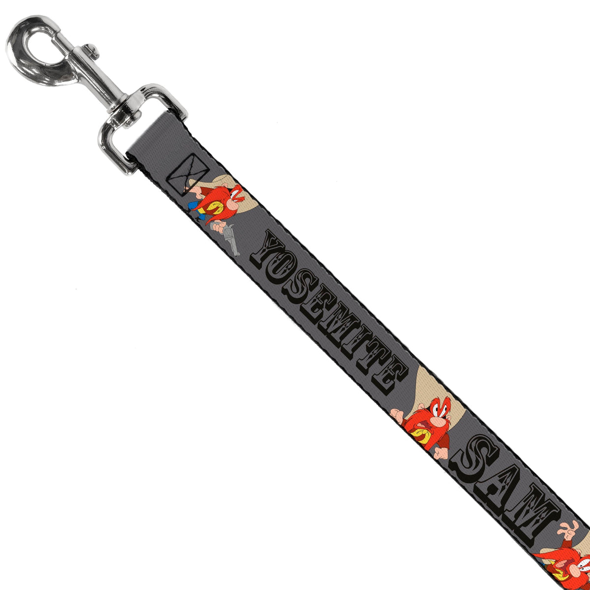 Dog Leash - YOSEMITE SAM w/Poses Gray 