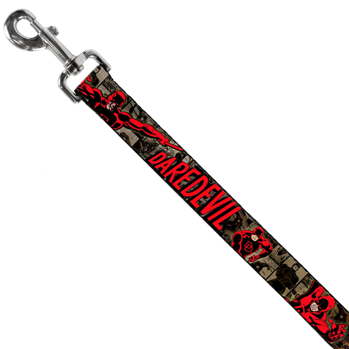Dog Leash - DAREDEVIL Action Poses/Comic Panels Grays/Red 