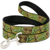 Buckle-Down Marvel Baby Groot Pose & Face I Am Groot Dog Leash