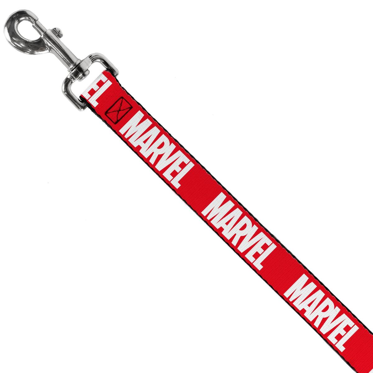 Dog Leash - MARVEL Red Brick Logo Red/White 