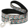 Dog Leash - Nick 90s Rewind 8-Character Mash Up Collage White