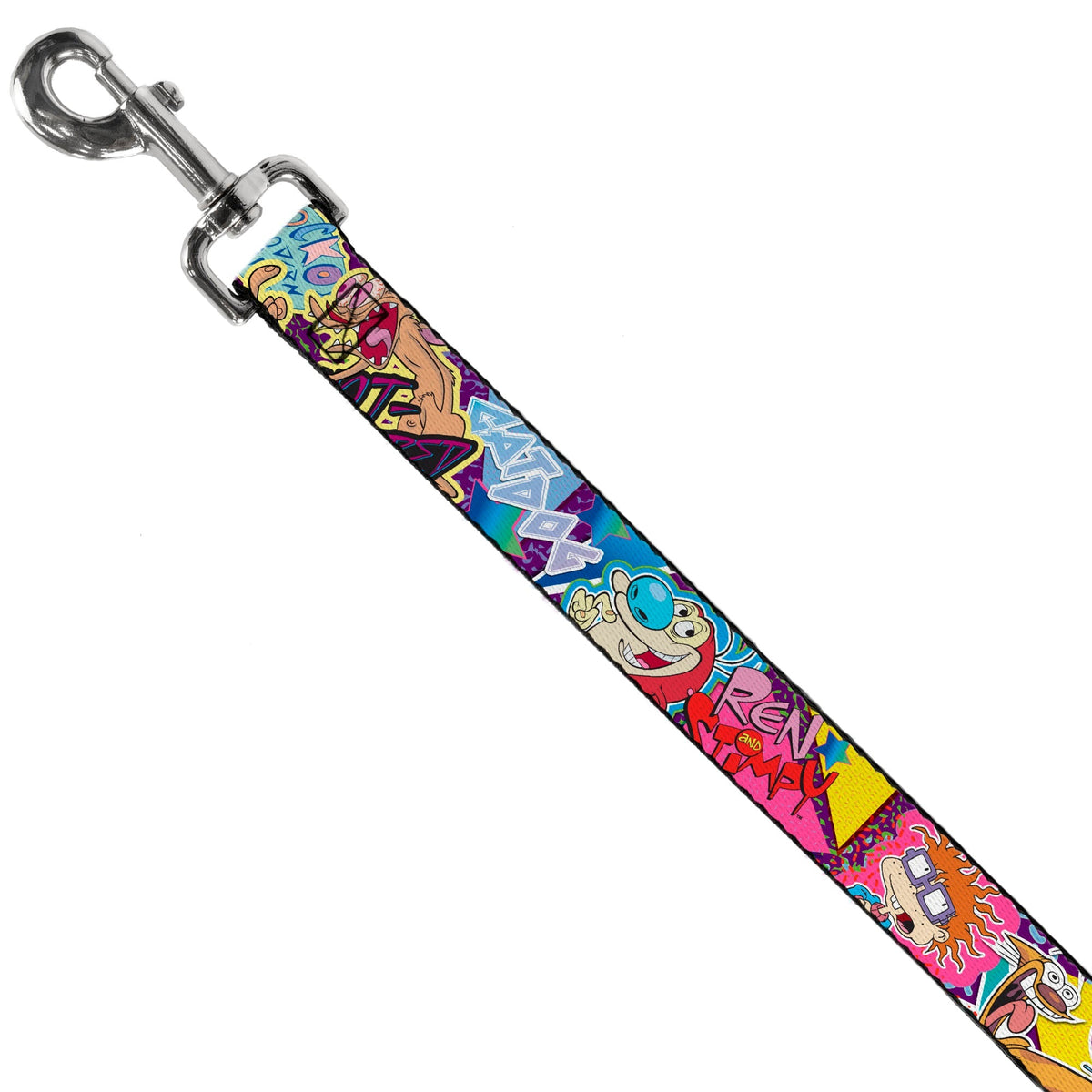 Dog Leash - Nick 90s Rewind 7-Character/4-Logo Collage 