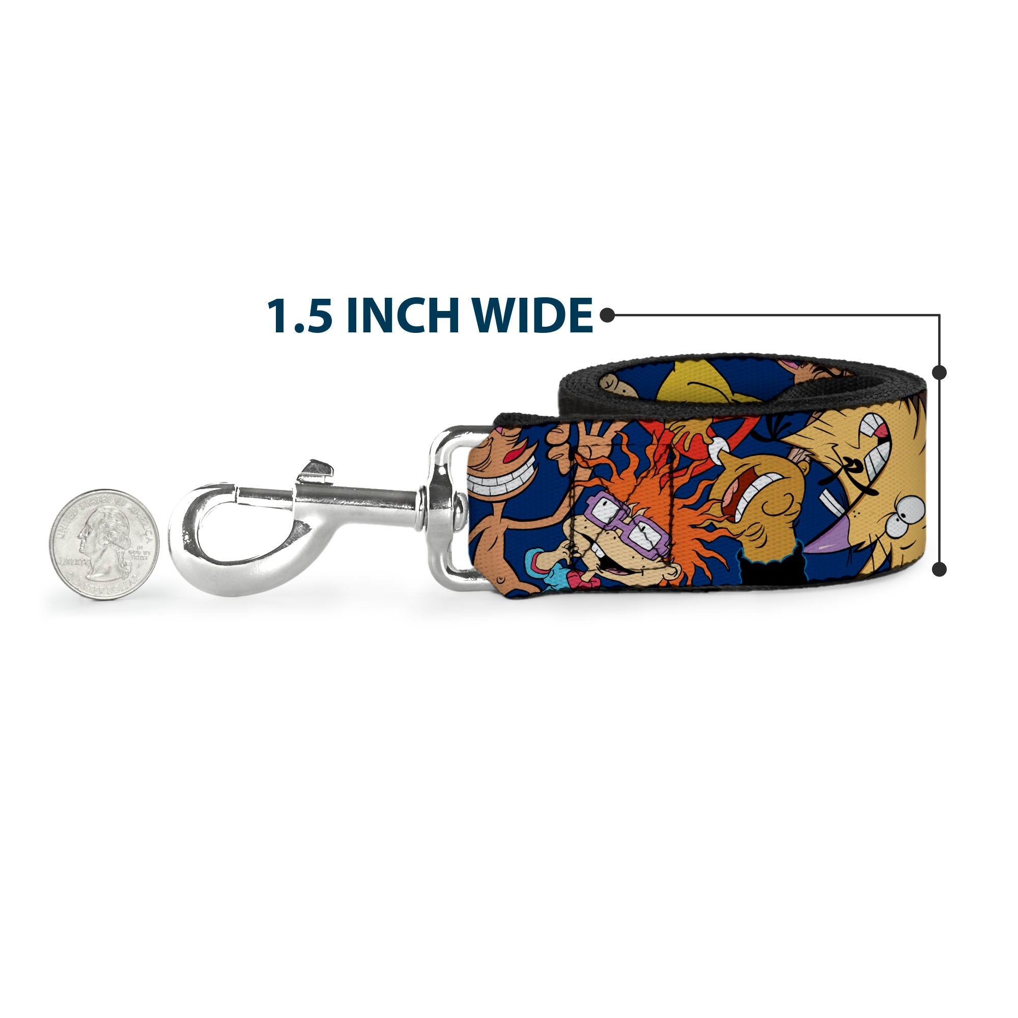 Dog Leash - Nick 90s Rewind 16-Character Poses Navy Blue