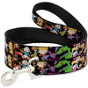 Dog Leash - Nick 90s 13-Character Poses Black