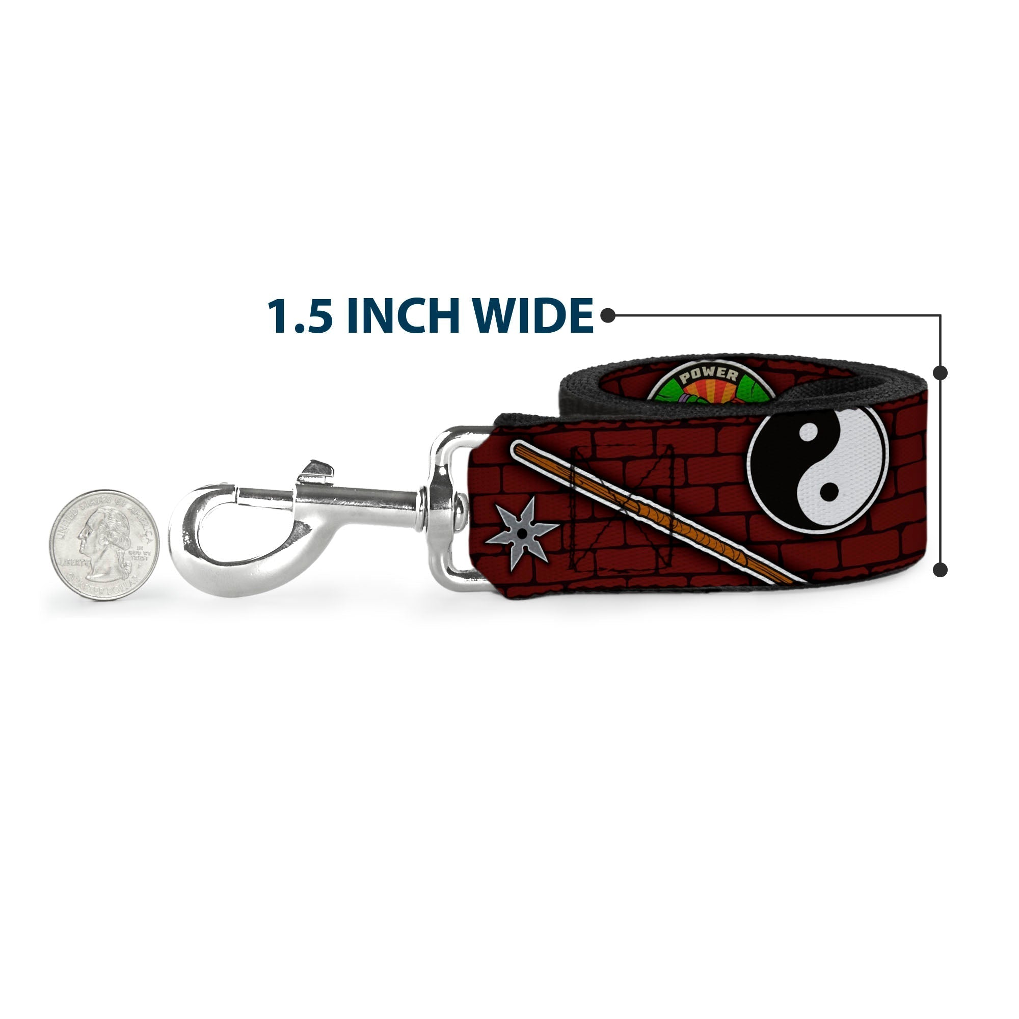 Dog Leash - Classic TMNT Gear/Elements Brick Wall