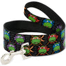Dog Leash - Classic Teenage Mutant Ninja Turtles Expessions/Battle Gear Gray/Multi Color