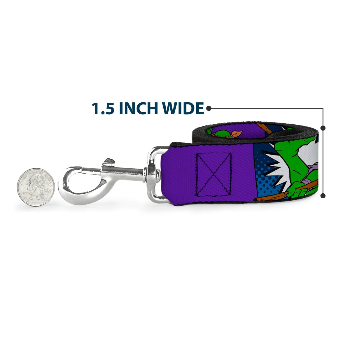 Dog Leash - Classic Teenage Mutant Ninja Turtles Action Poses/TEAM TURTLES