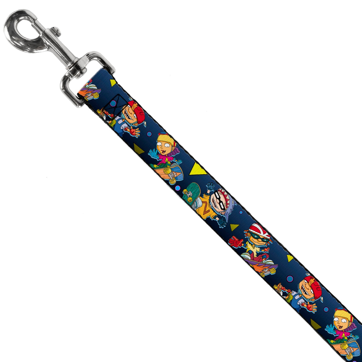 Dog Leash - Rocket Power 4-Character Action Poses/Shapes Cool Gray/Multi Color 