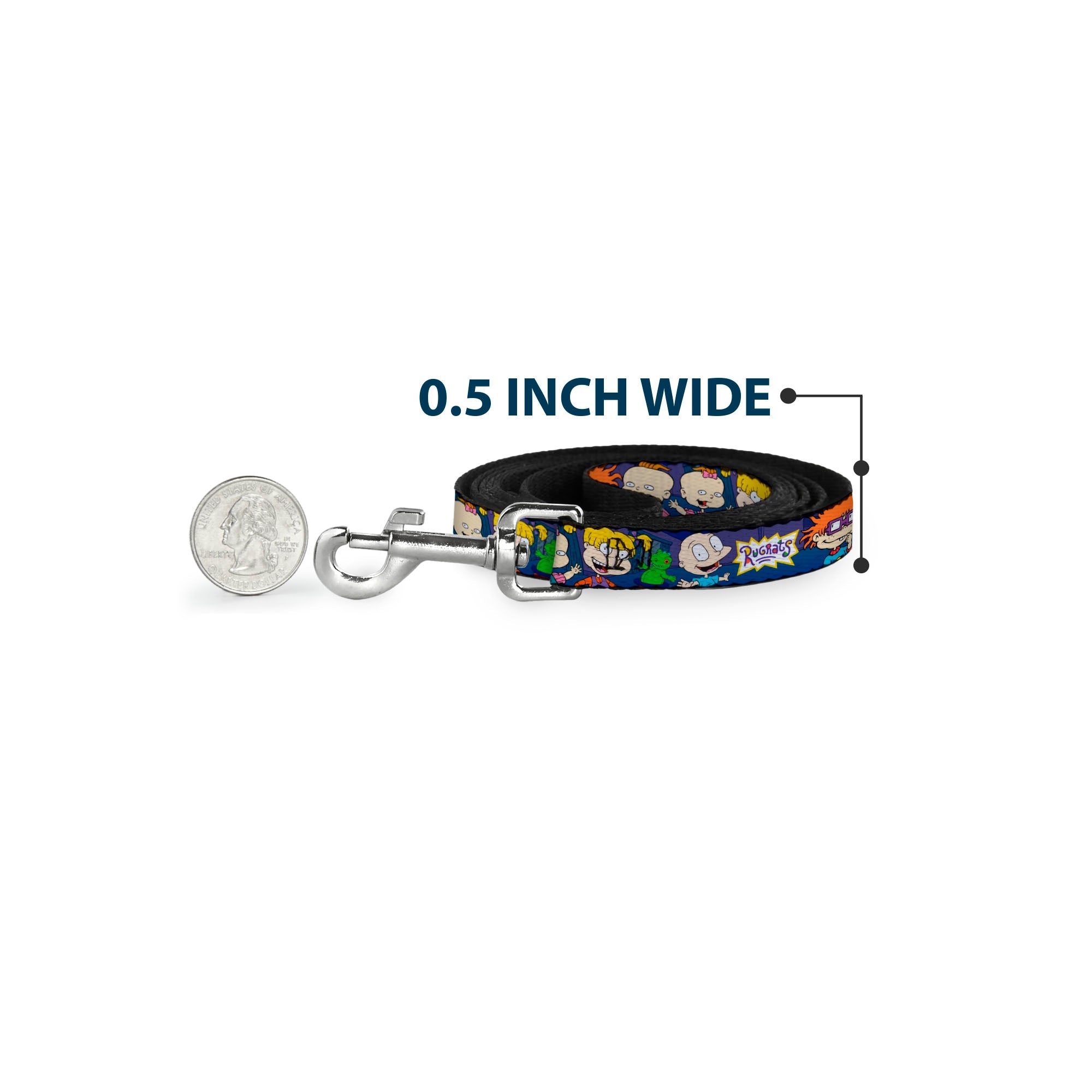 Dog Leash - RUGRATS Group Pose2 w/Reptar - HT Animal Supply