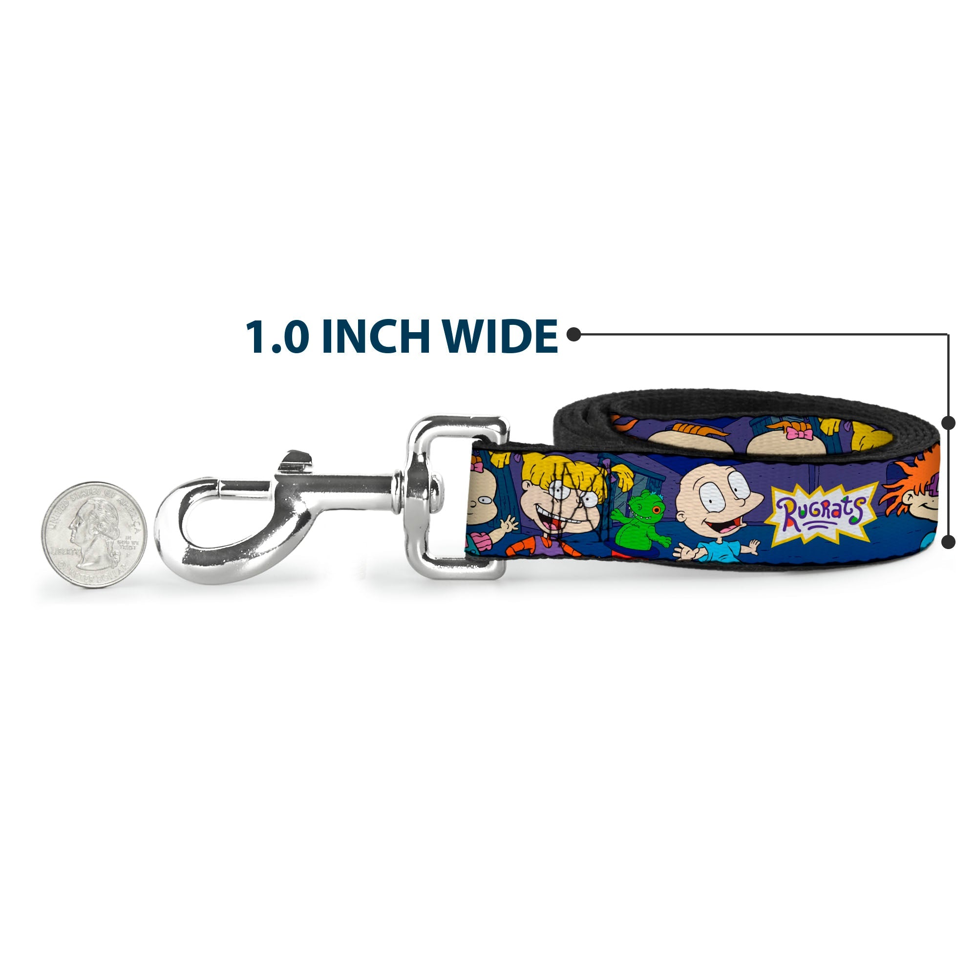 Dog Leash - RUGRATS Group Pose2 w/Reptar - HT Animal Supply