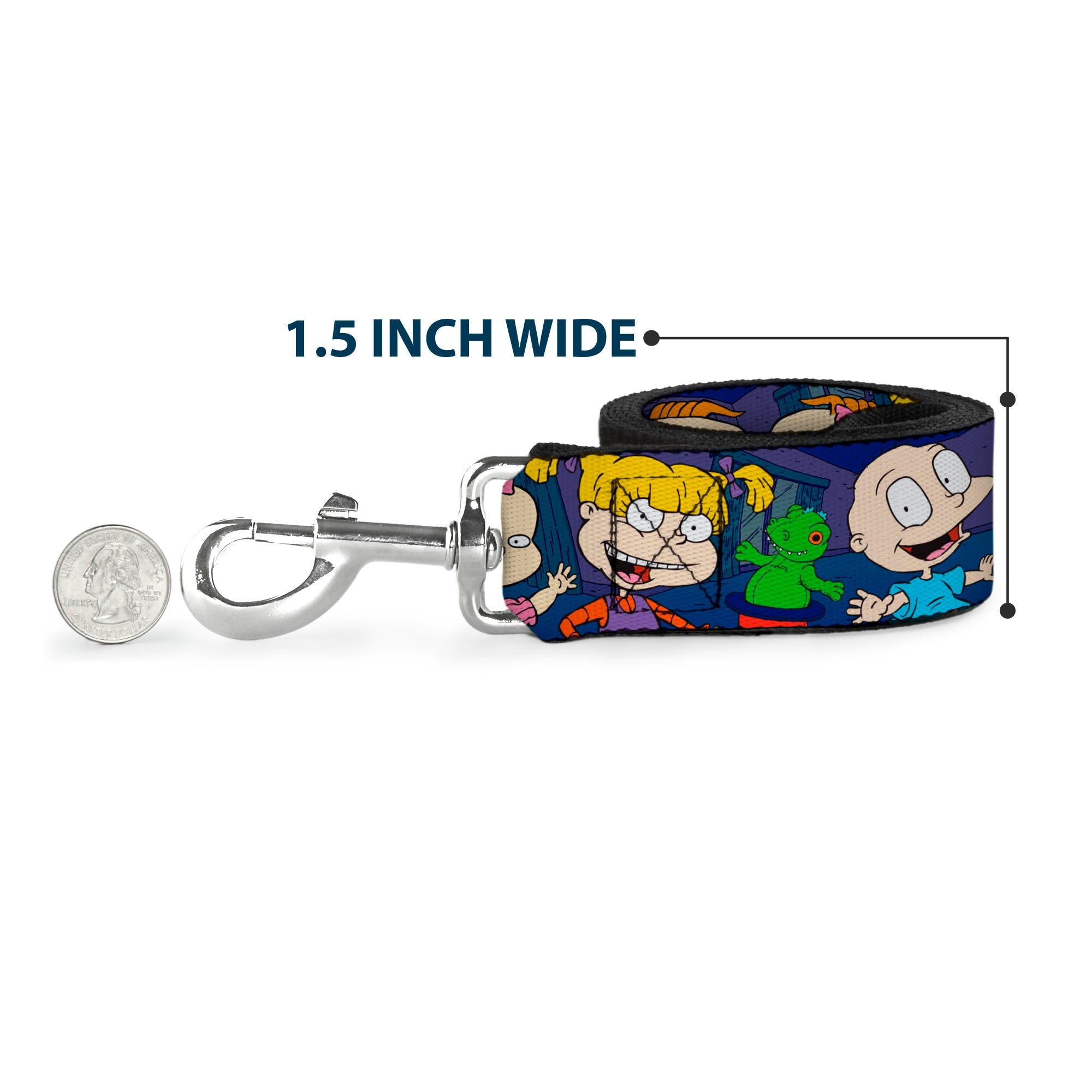 Dog Leash - RUGRATS Group Pose2 w/Reptar - HT Animal Supply