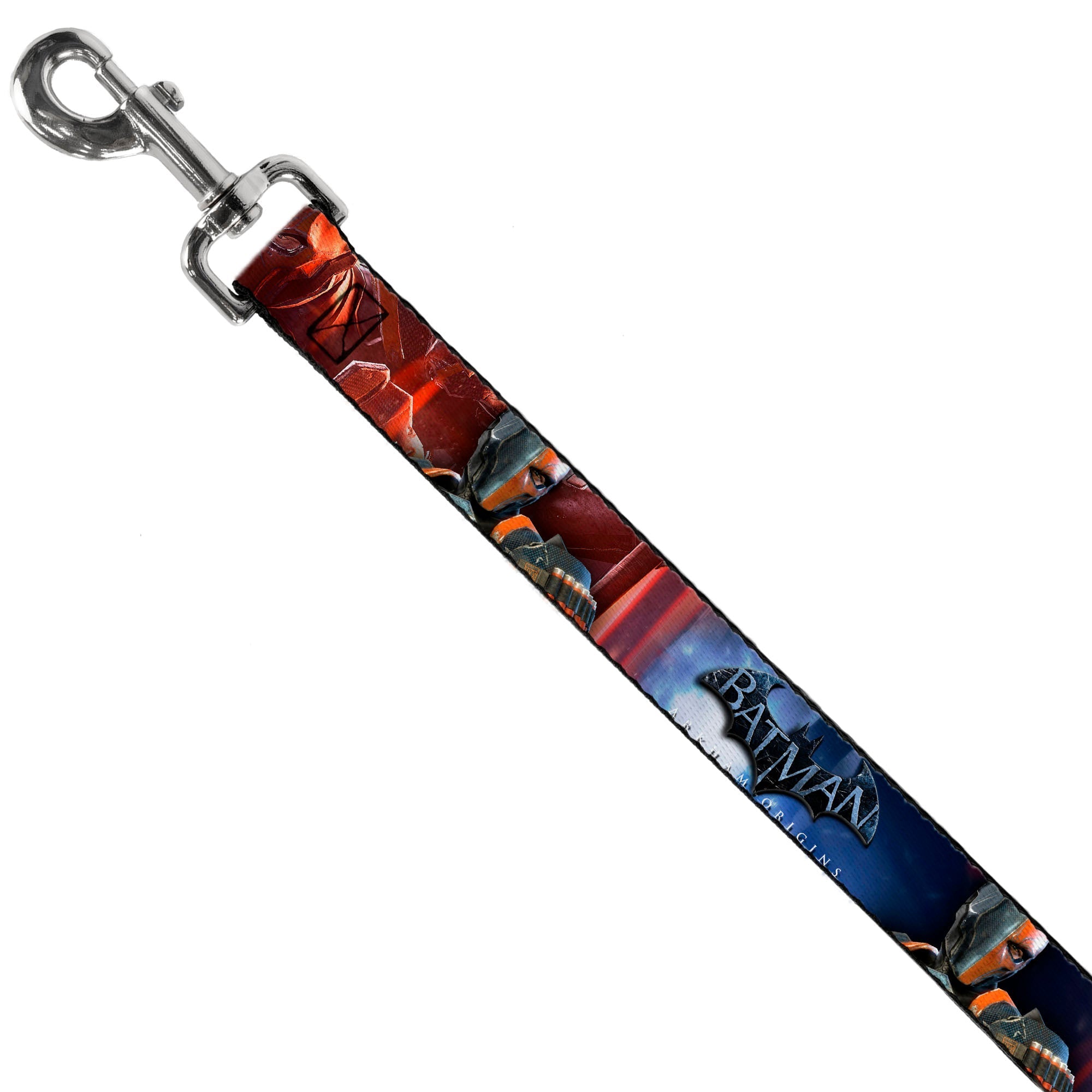 Dog Leash - DEATHSTROKE Pose/BATMAN ARKHAM ORIGINS Logo