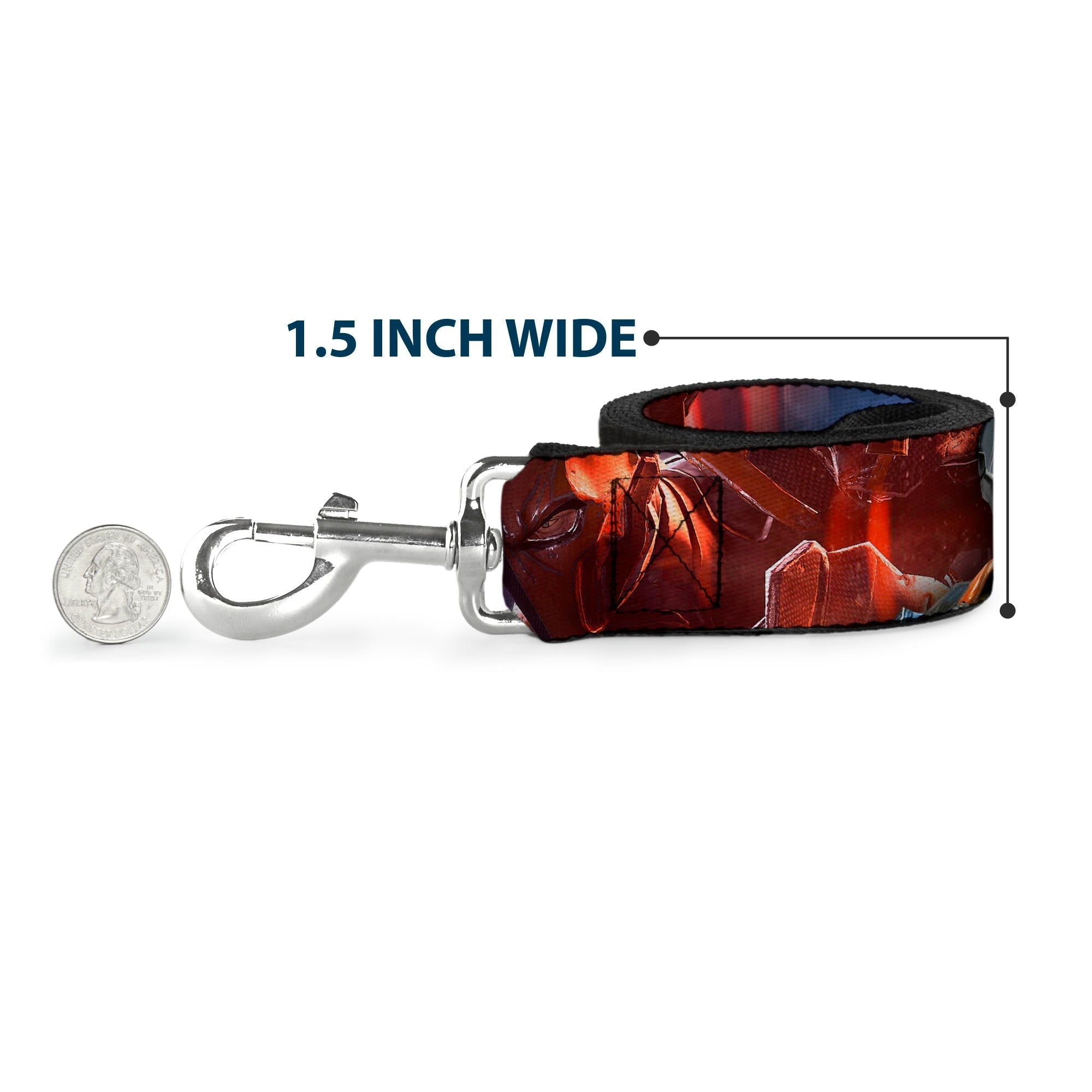 Dog Leash - DEATHSTROKE Pose/BATMAN ARKHAM ORIGINS Logo