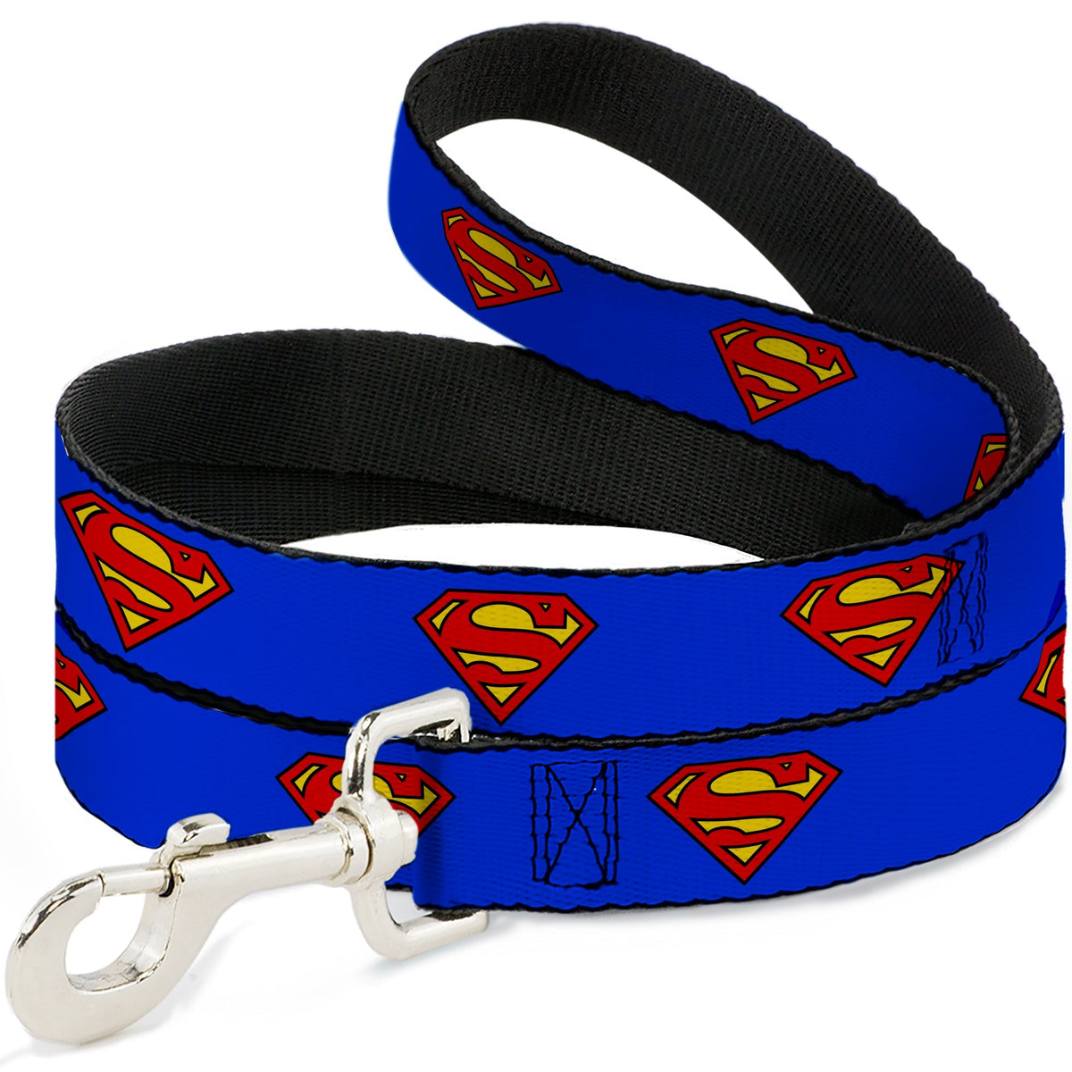 Dog Leash - Superman Shield Blue 