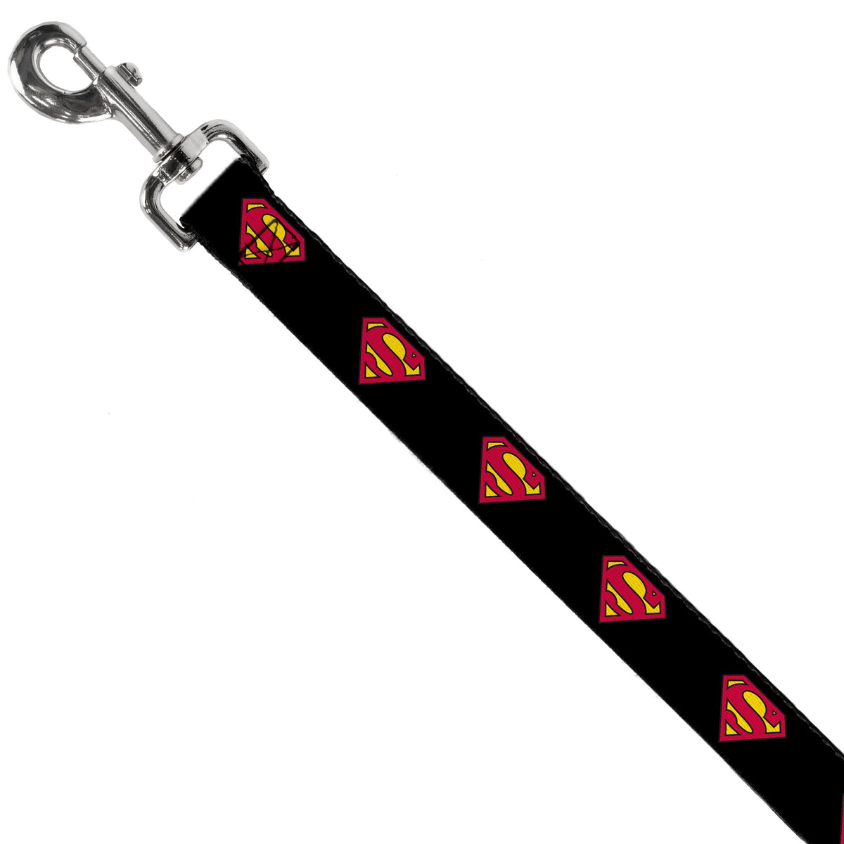 Dog Leash - Superman Shield Black 