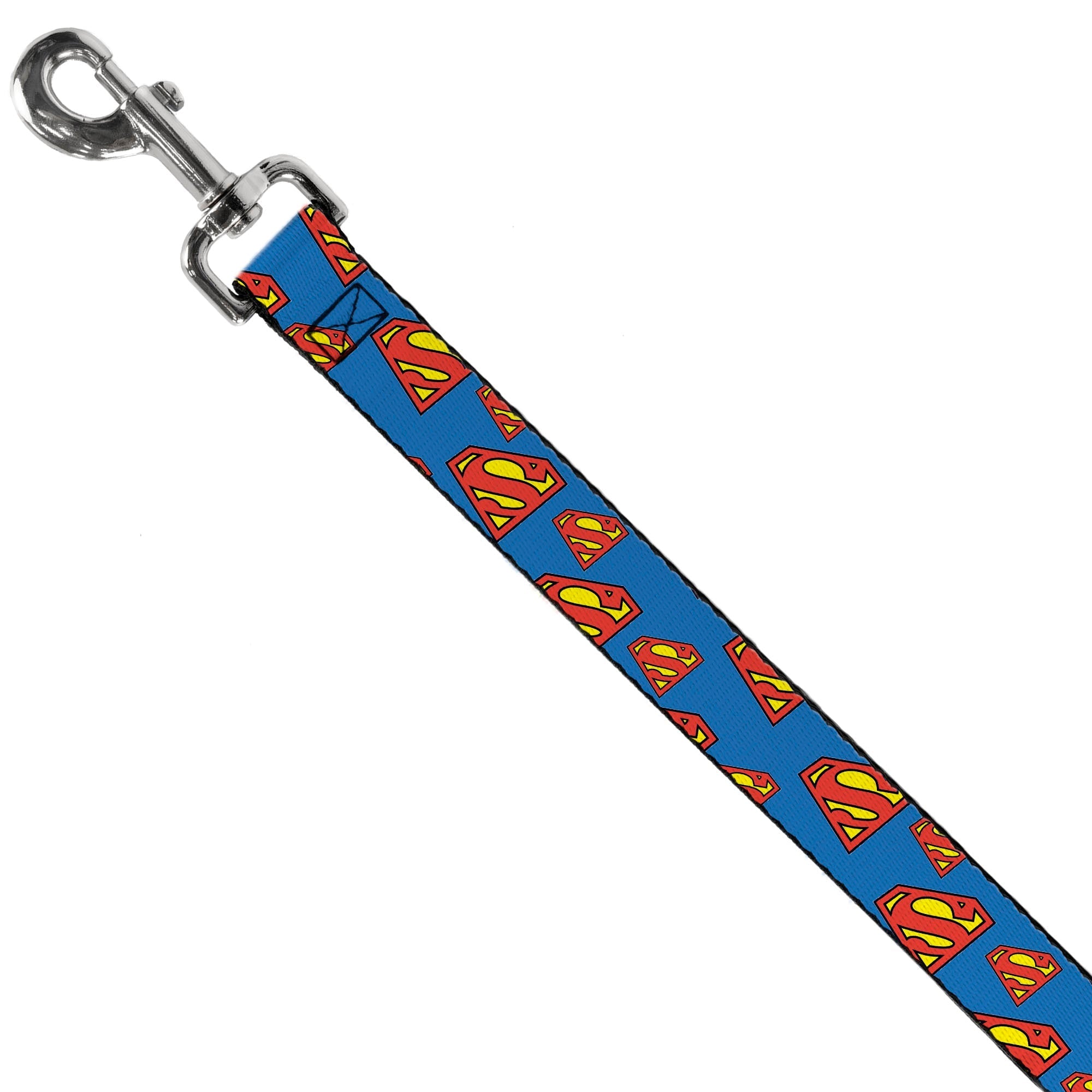 Dog Leash - Super Shield Diagonal Royal Blue/Red 