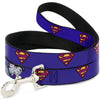 Buckle-Down DC Bizzaro Logo with Bizzaro Pose Dog Leash