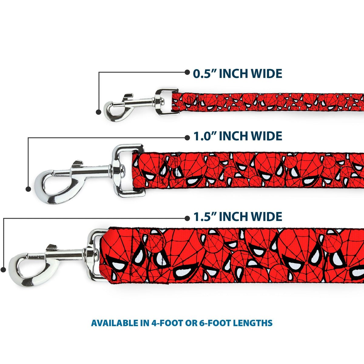 Dog Leash - Spider-Man Stacked 