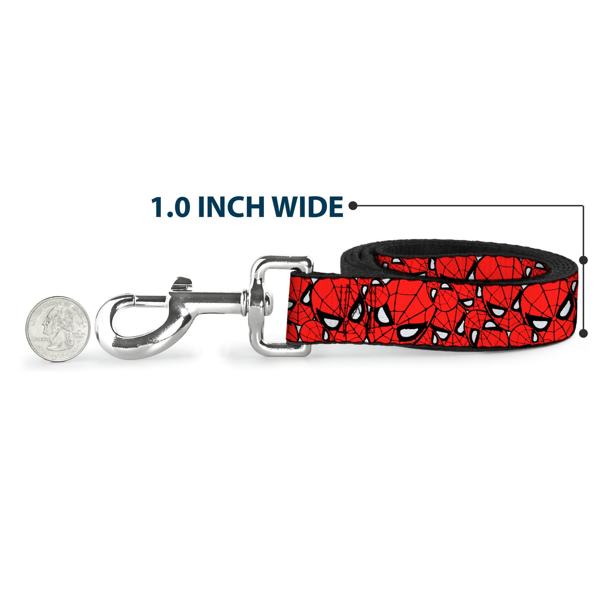 Dog Leash - Spider-Man Stacked 