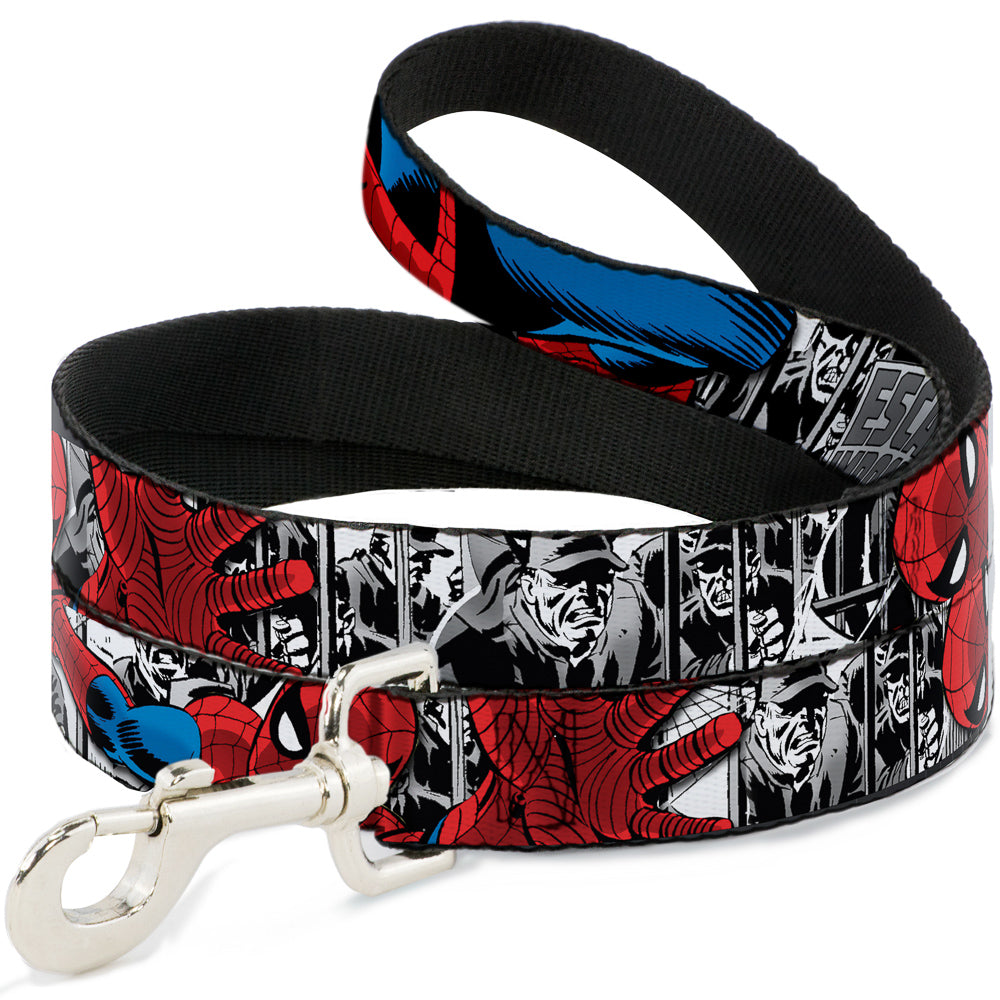 Dog Leash - Spider-Man Action ESCAPE IMPOSSIBLE Gray 