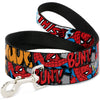 Buckle-Down Marvel Spider-Man with Action Verbiage Dog Leash