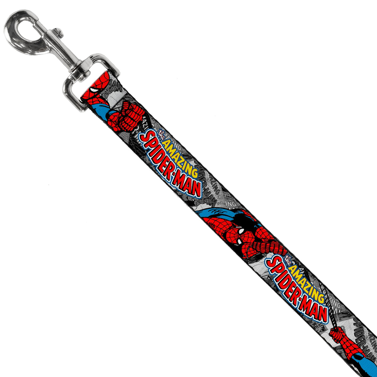 Dog Leash - THE AMAZING SPIDER-MAN Stacked Comic Books/Action Poses 