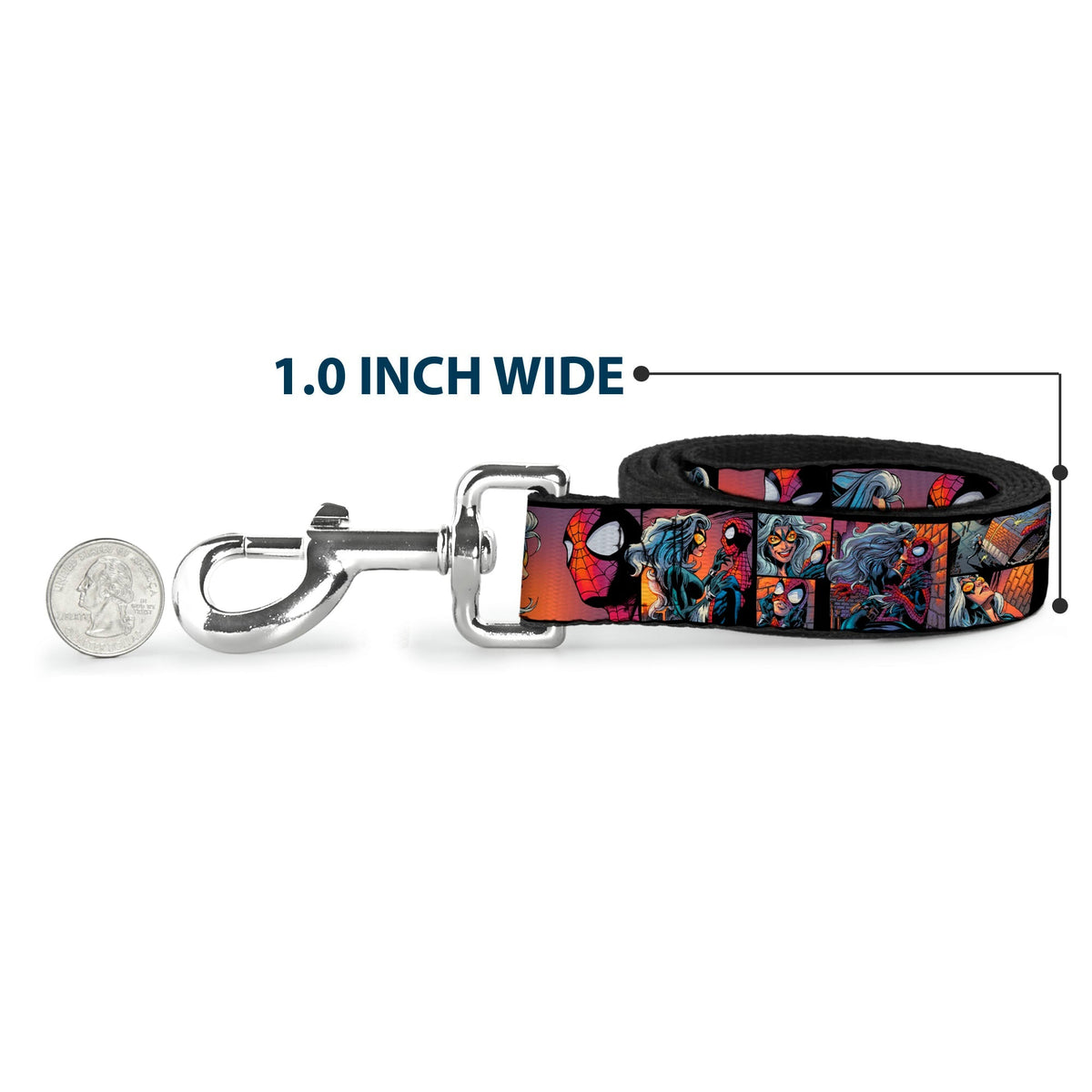 Dog Leash - Spider-Man & Black Cat Scene Blocks 