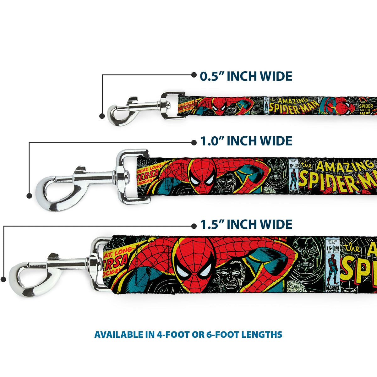 Dog Leash - THE AMAZING SPIDER-MAN 100th ANNIVERSARY Cover 