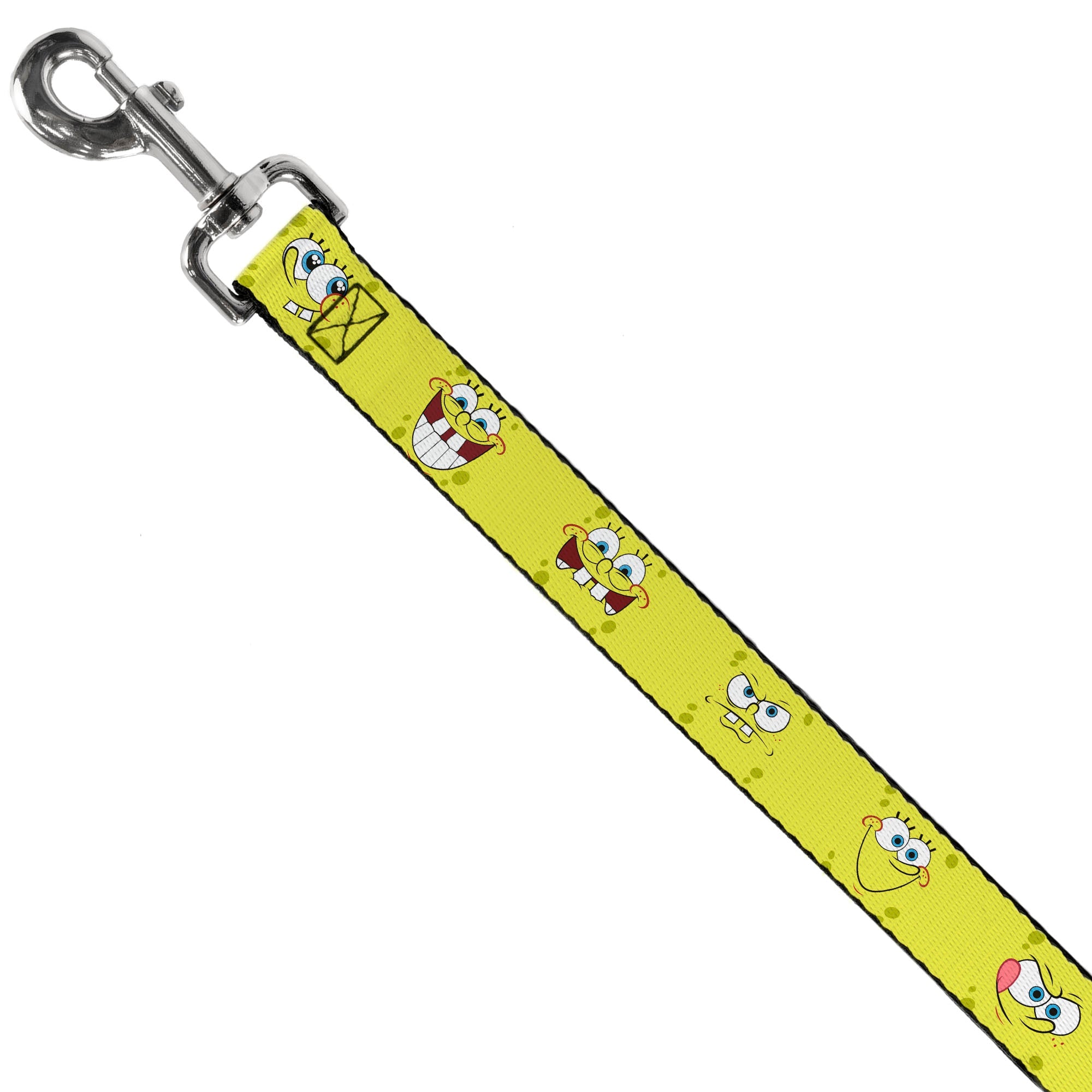 Dog Leash - SpongeBob Expressions Yellow - HT Animal Supply