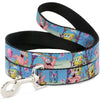 Dog Leash - SpongeBob & Patrick Starfish Jellyfishing Scenes