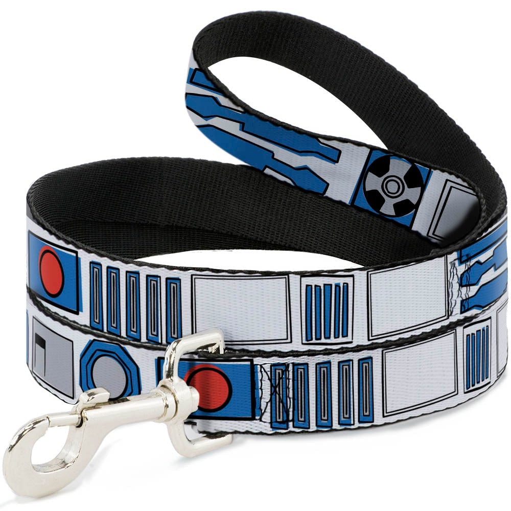 Dog Leash - Star Wars R2-D2 Bounding Parts4 White/Black/Blue/Gray/Red 