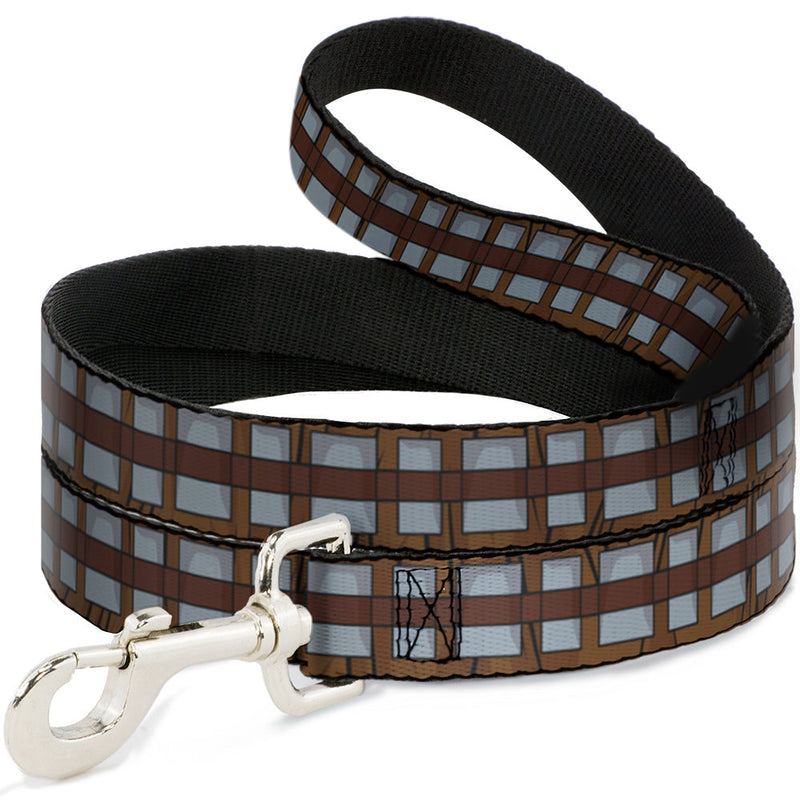 Dog Leash - Star Wars Chewbacca Bandolier Bounding Browns/Gray - HT Animal Supply