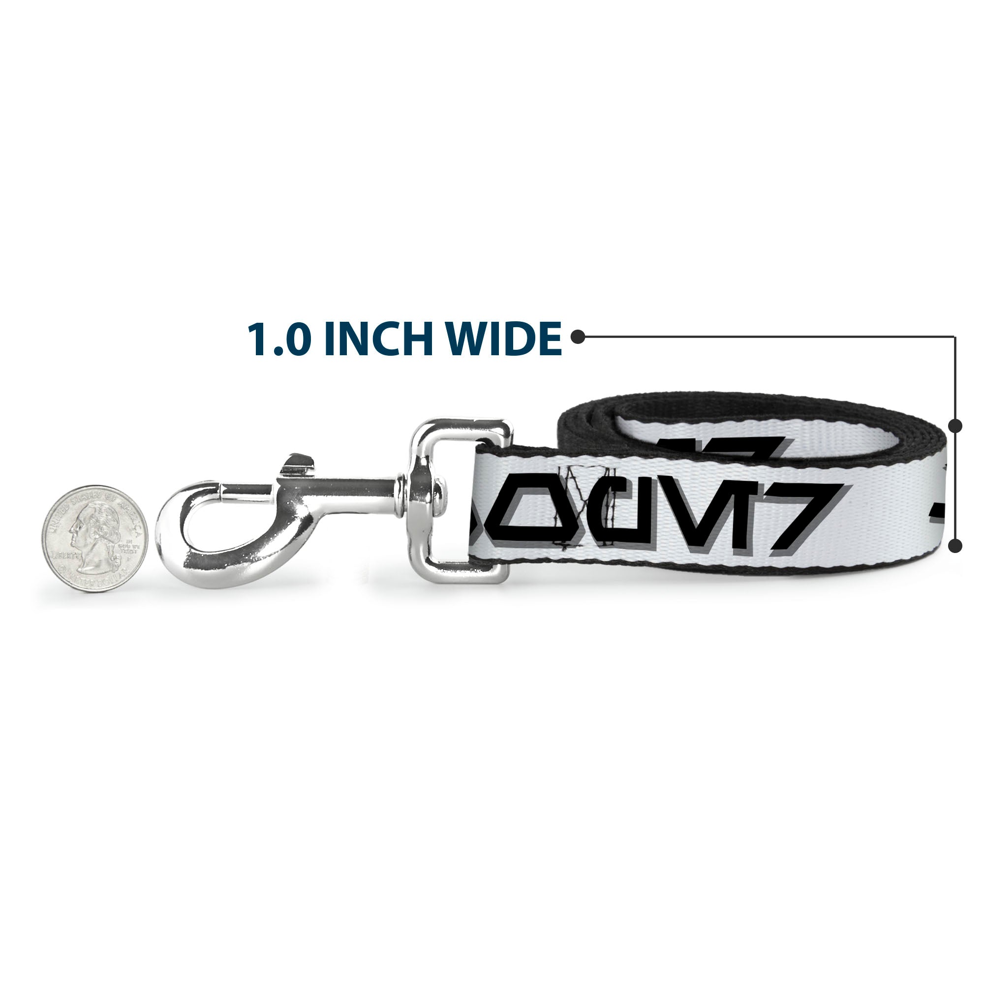 Dog Leash - Star Wars Aurebesh STORMTROOPER White/Gray/Black
